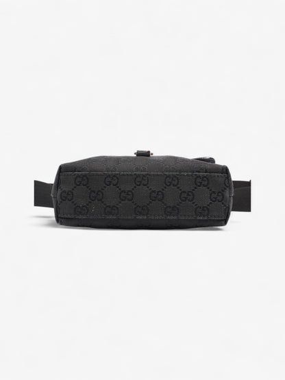 Gucci GG Jackie Belt Bag Black Canvas