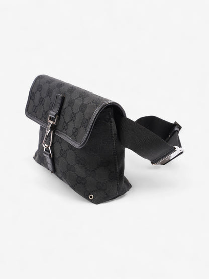 Gucci GG Jackie Belt Bag Black Canvas