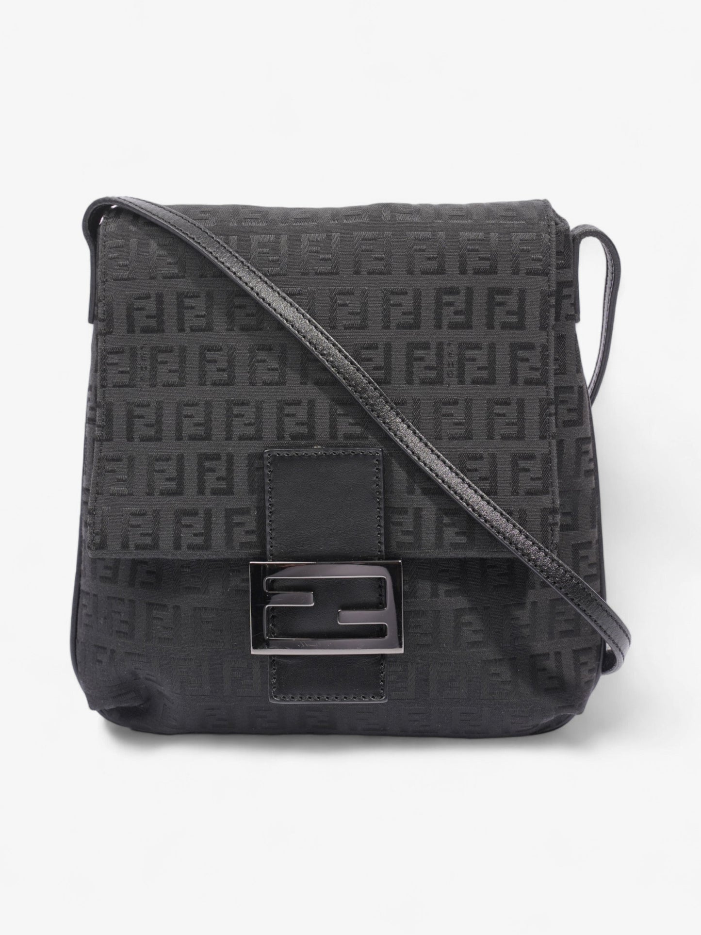 Fendi Zucchino Black Canvas