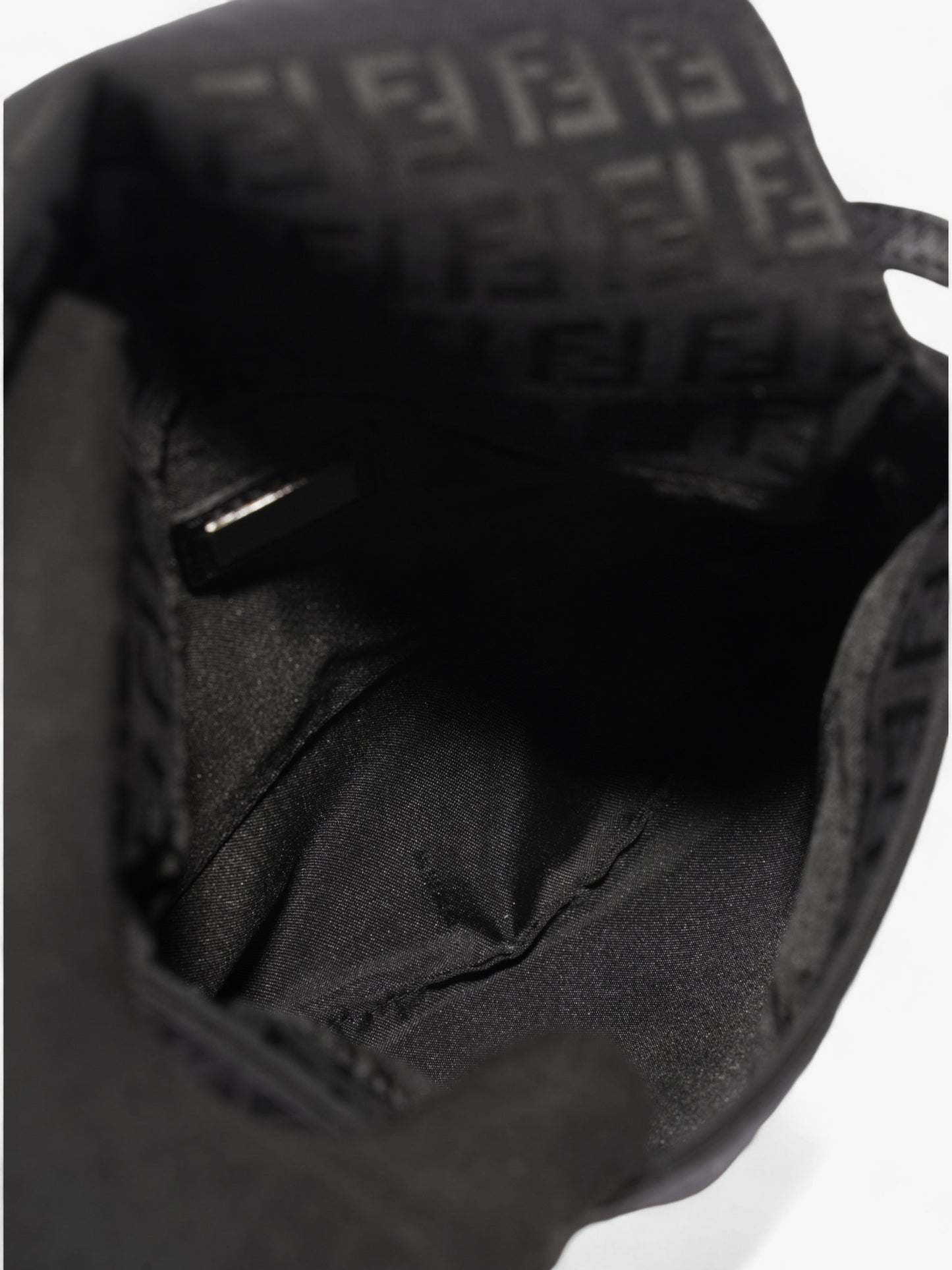 Fendi Zucchino Black Canvas
