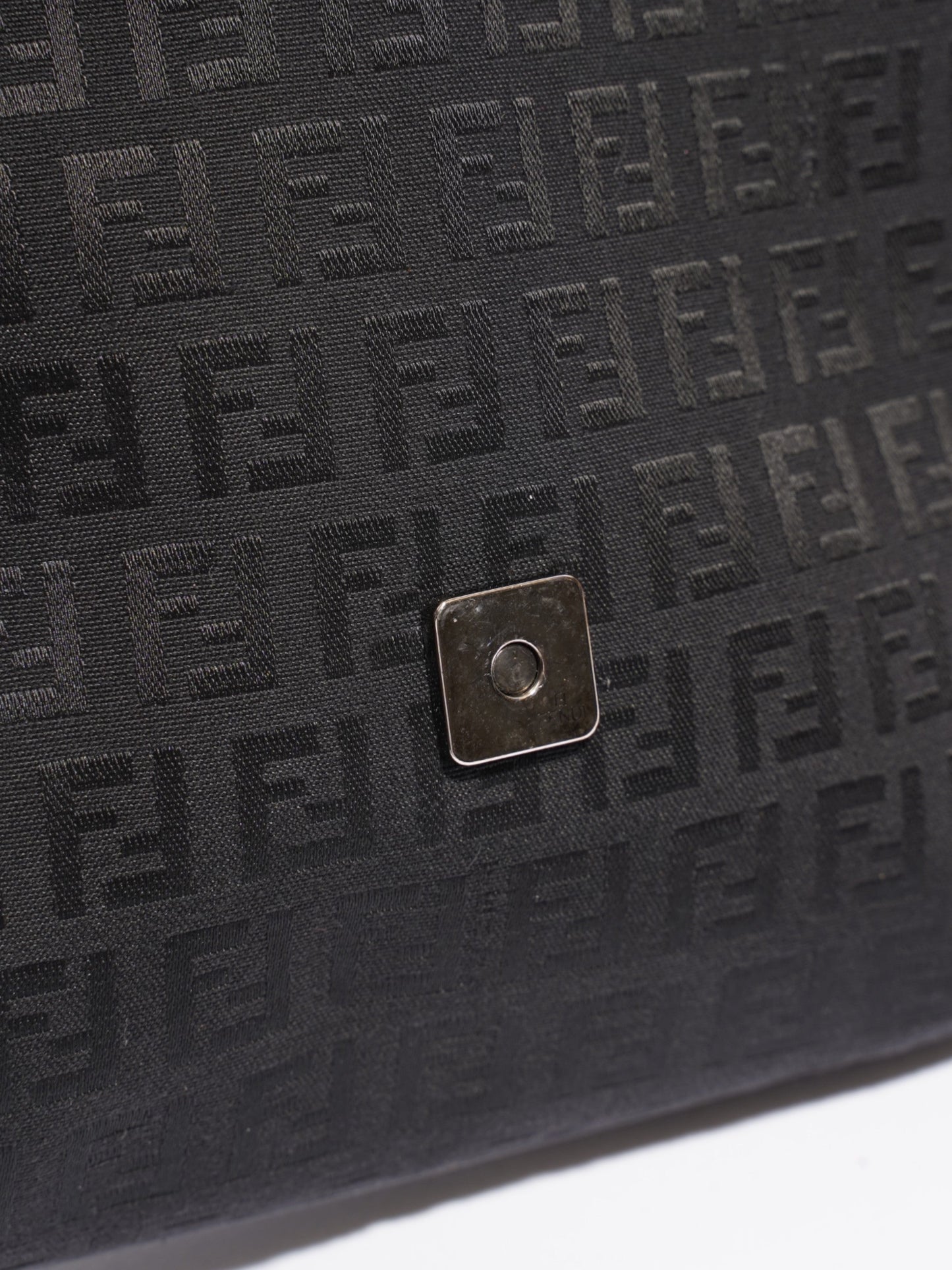 Fendi Zucchino Black Canvas