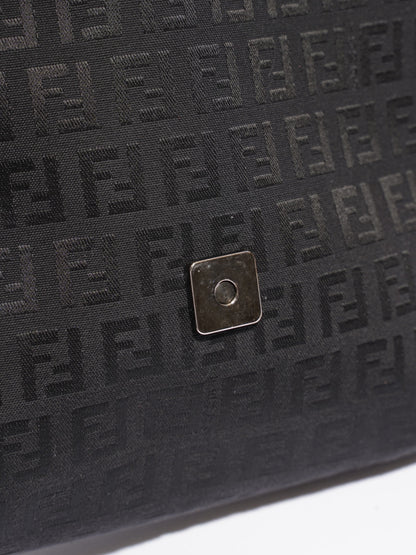Fendi Zucchino Black Canvas