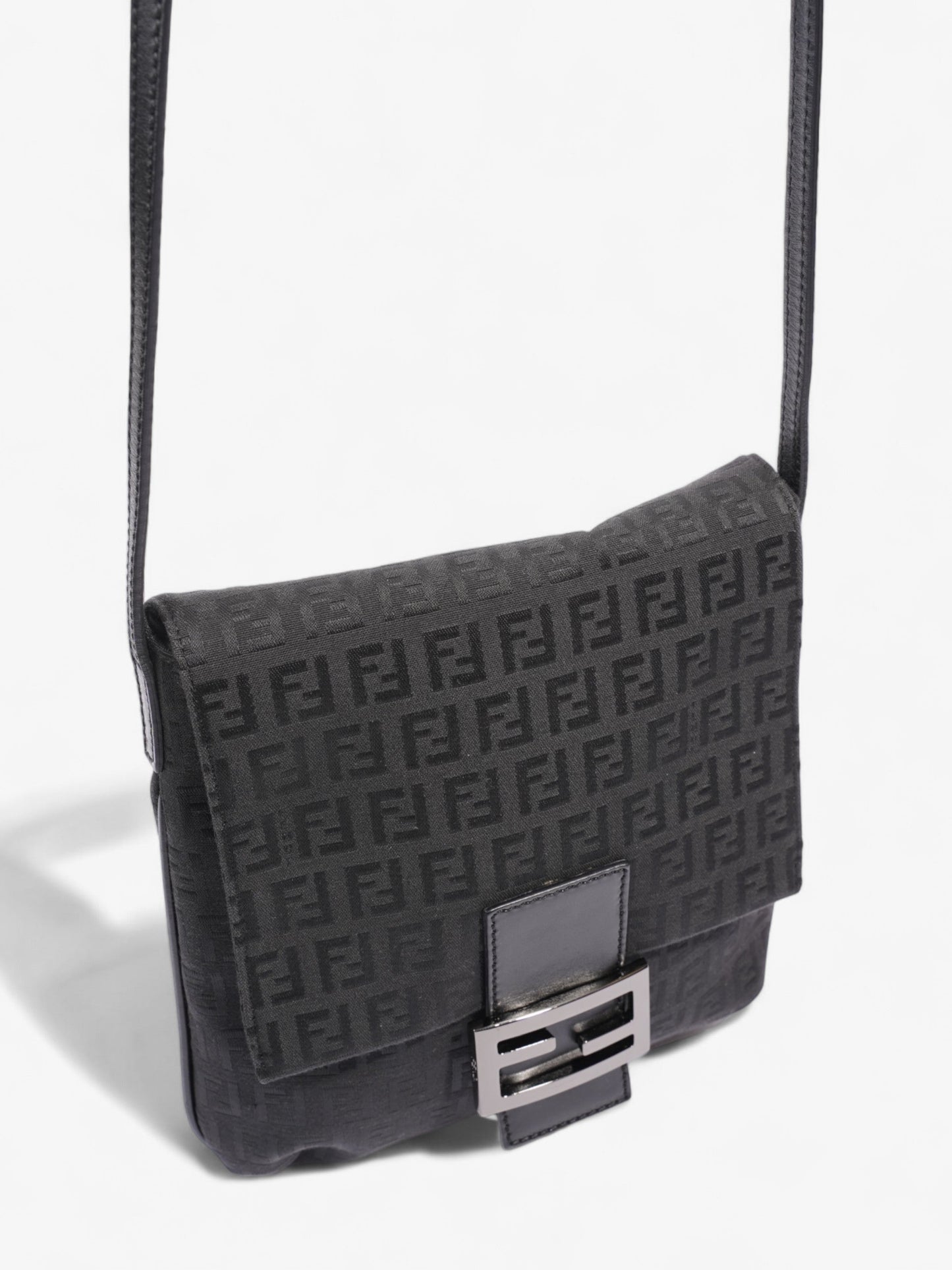 Fendi Zucchino Black Canvas