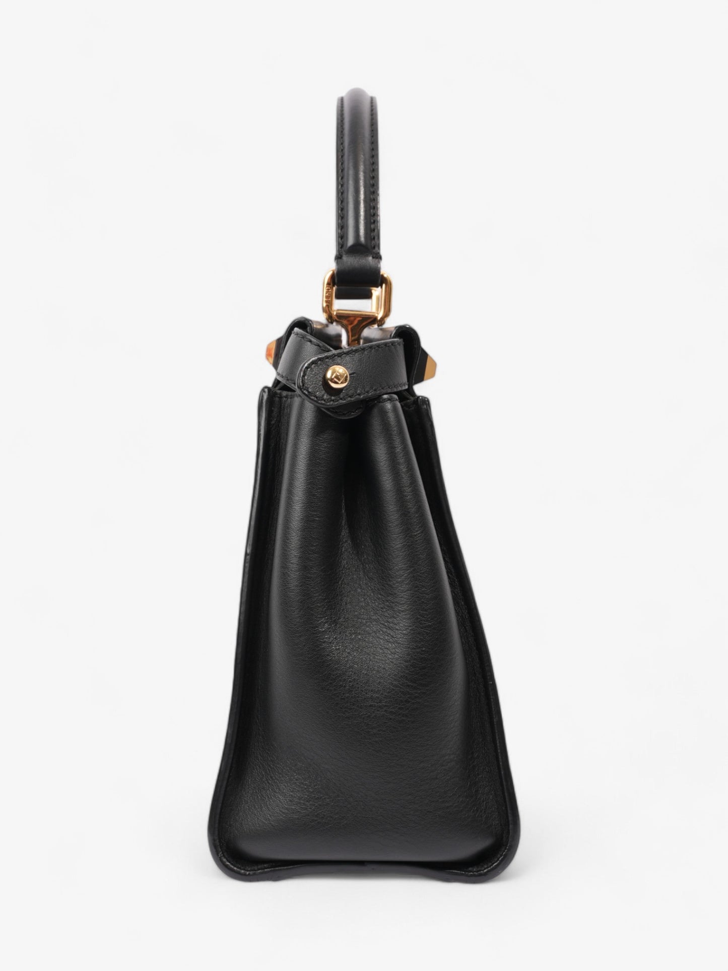 Fendi Peekaboo Black Leather Medium