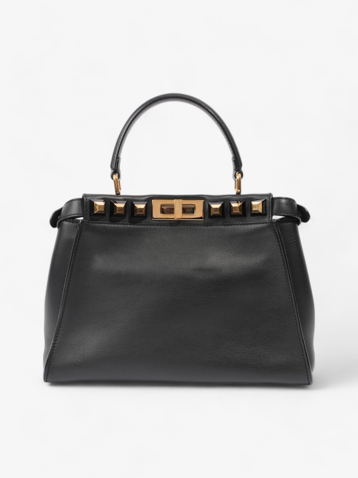 Fendi Peekaboo Black Leather Medium