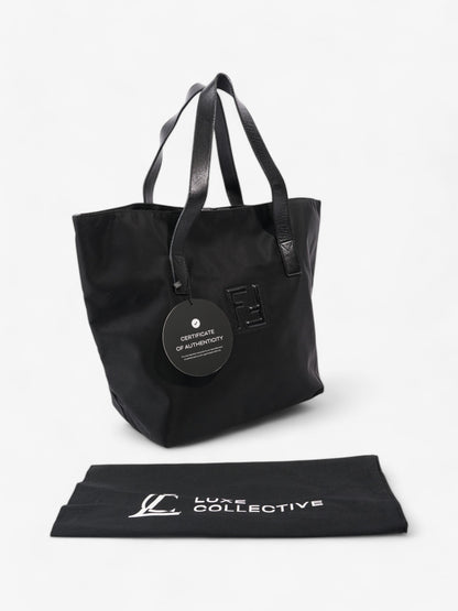 Fendi FF Tote Black Nylon