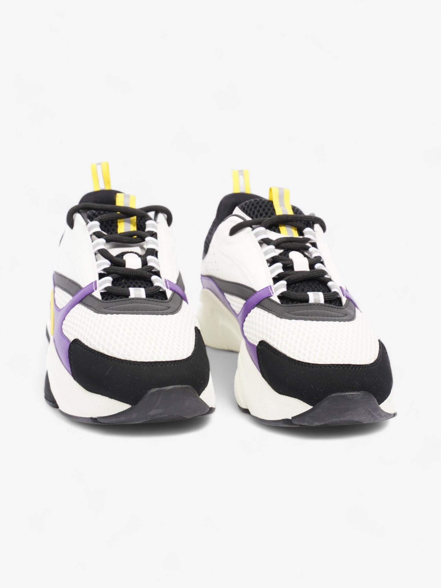 Christian Dior B22 White / Purple / Yellow Mesh EU 42 UK 8