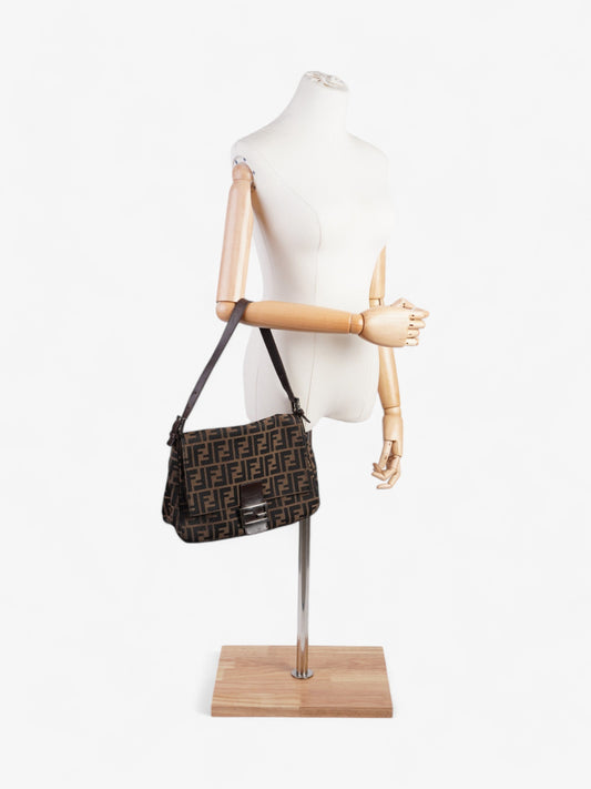 Fendi Mamma Baguette Tobacco / Brown Canvas