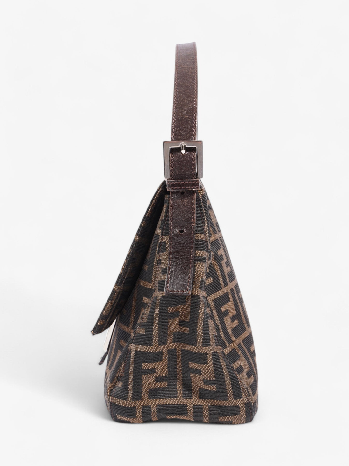 Fendi Mamma Baguette Tobacco / Brown Canvas