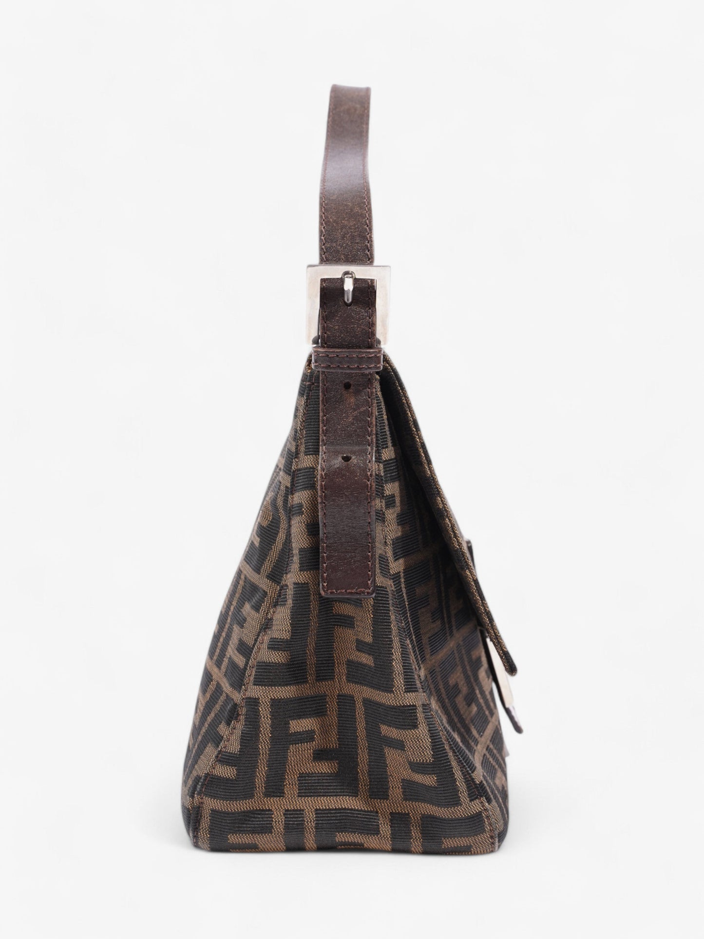 Fendi Mamma Baguette Tobacco / Brown Canvas