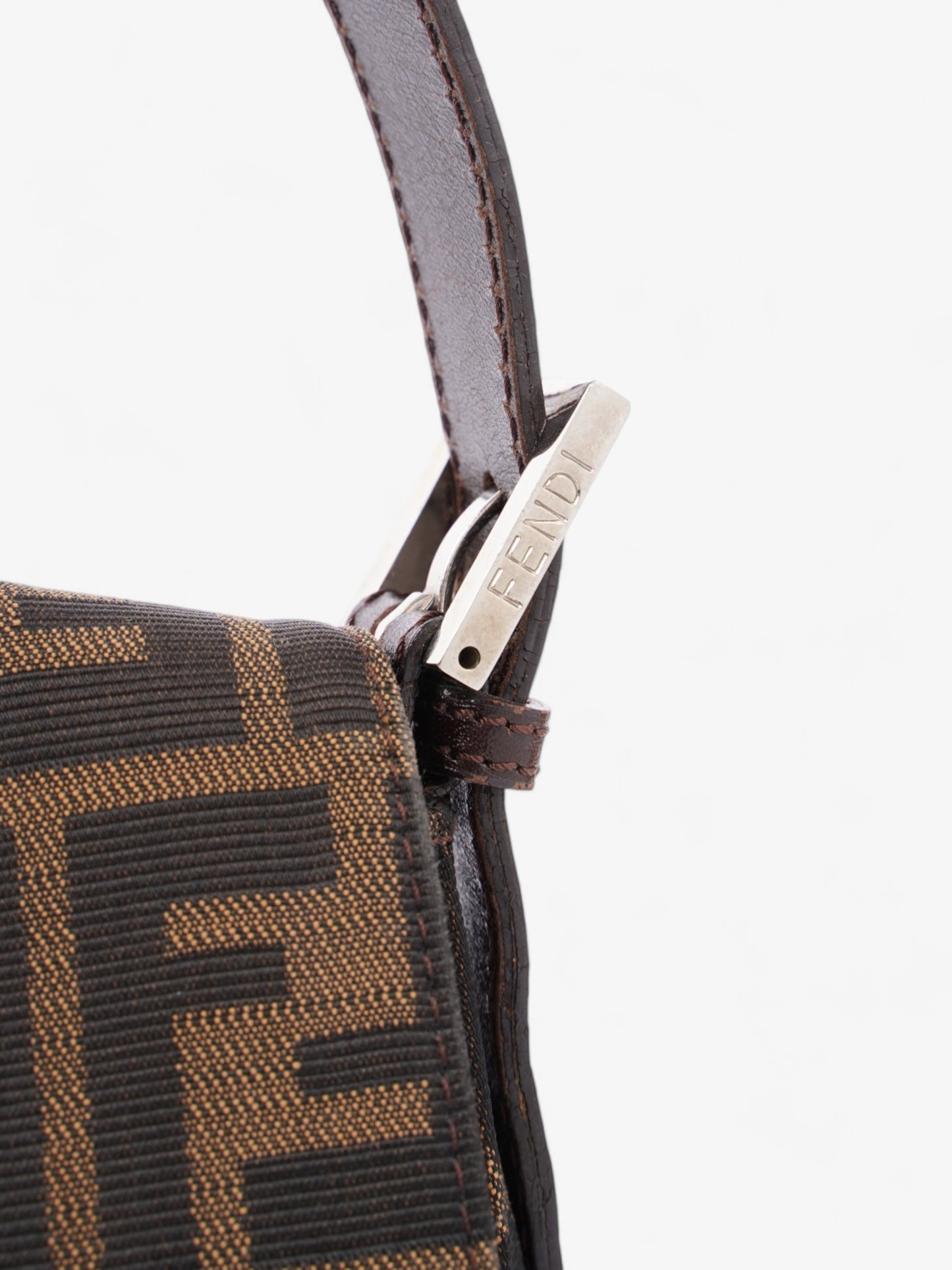Fendi Mamma Baguette Tobacco / Brown Canvas