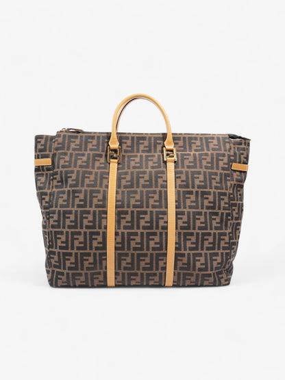 Fendi Zucca Weekender Tote Brown Canvas