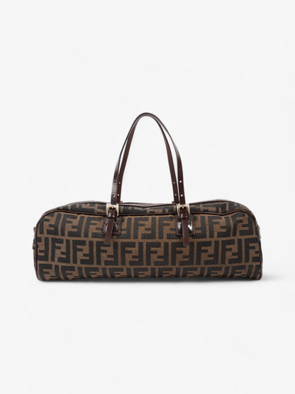 Fendi Zucca Shoulder Bag Brown / Tobacco Canvas