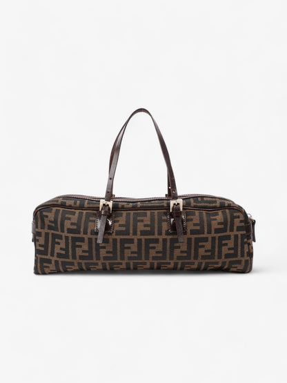 Fendi Zucca Shoulder Bag Brown / Tobacco Canvas