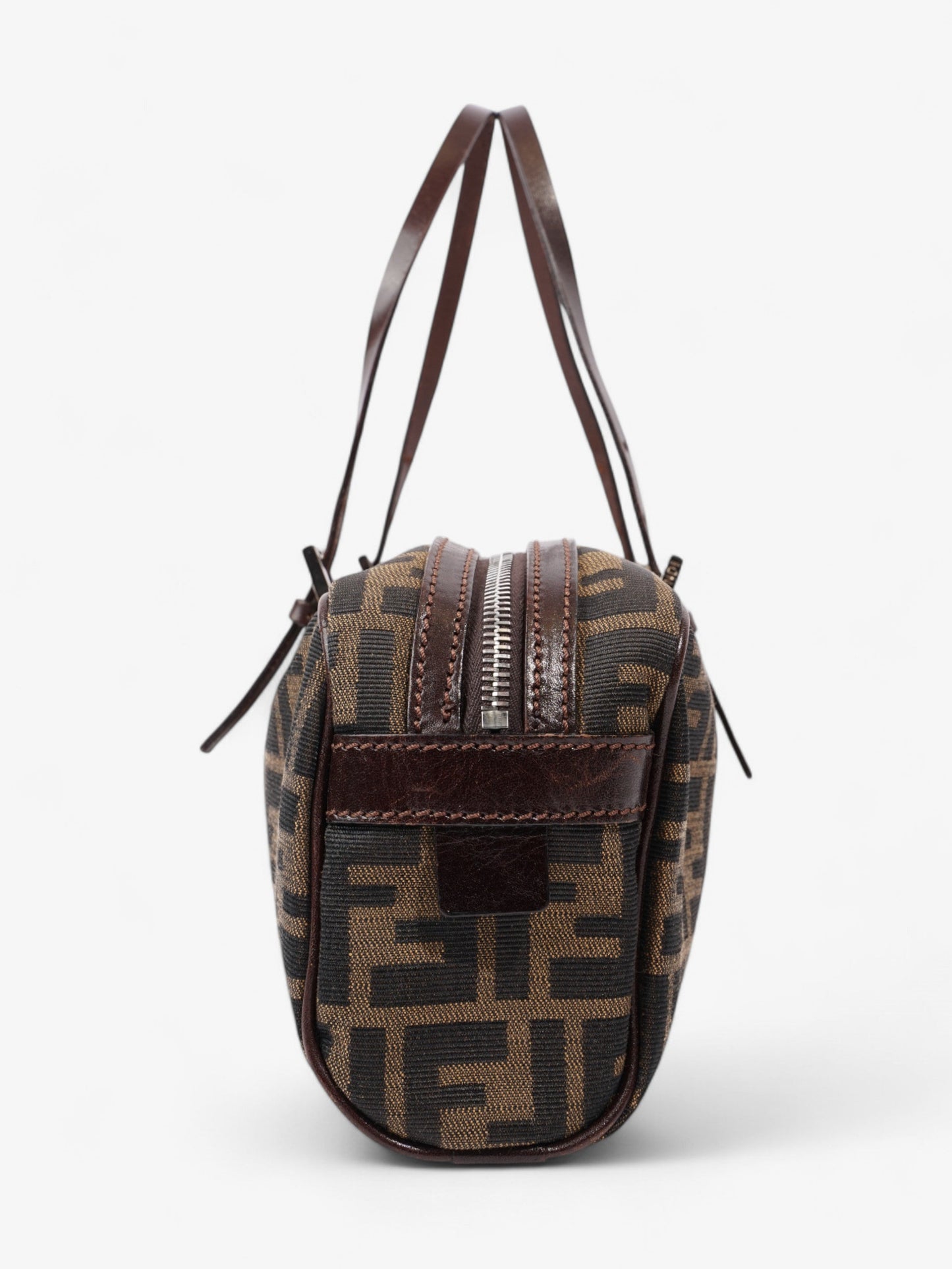Fendi Zucca Shoulder Bag Brown / Tobacco Canvas