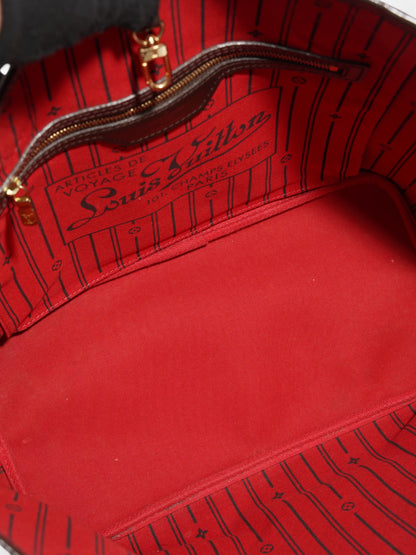 Louis Vuitton Neverfull Damier Ebene Coated Canvas MM