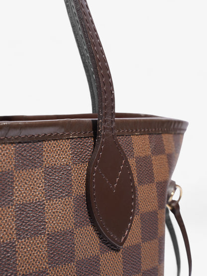 Louis Vuitton Neverfull Damier Ebene Coated Canvas MM
