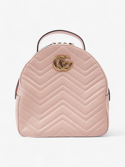 Gucci GG Marmont Backpack Pink Leather
