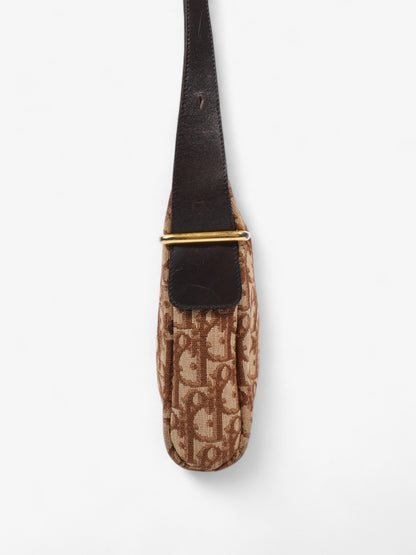 Christian Dior Vintage Trotter Brown Canvas
