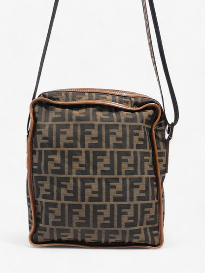 Fendi Messenger Bag Monogram Coated Canvas