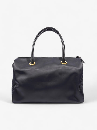 Saint Laurent Top Handle Bag Black Cloth