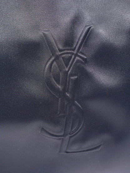 Saint Laurent Top Handle Bag Black Cloth