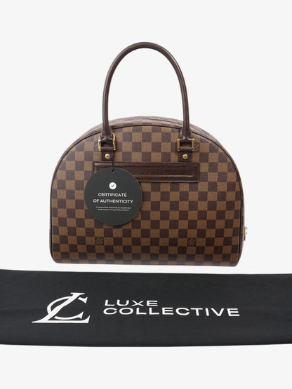 Louis Vuitton Nolita Damier Ebene Coated Canvas