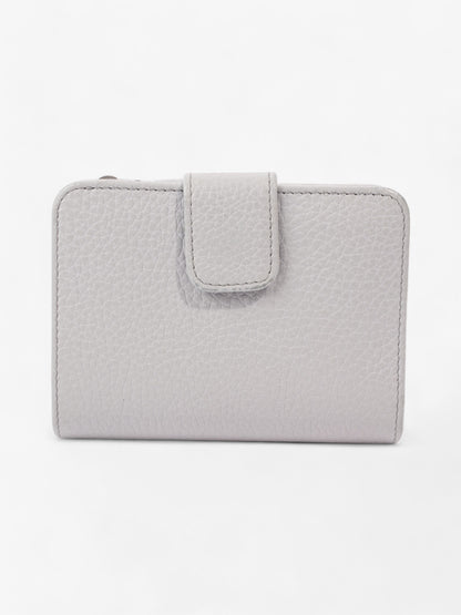 Prada Bifold Wallet Grey / Silver Leather