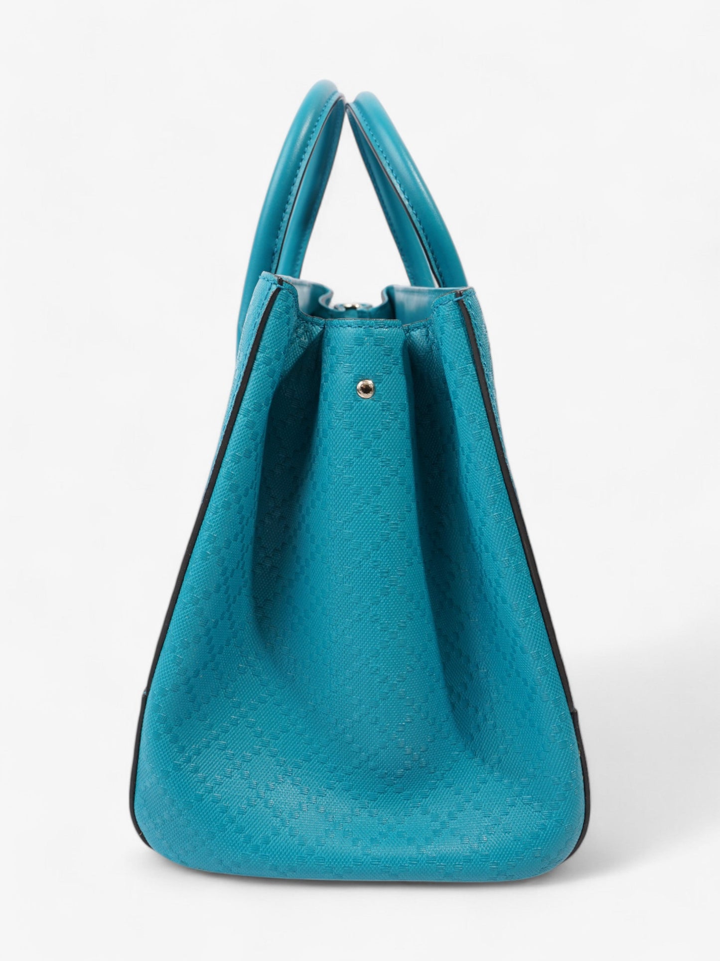 Gucci Diamante 2-Way Turquoise  Leather