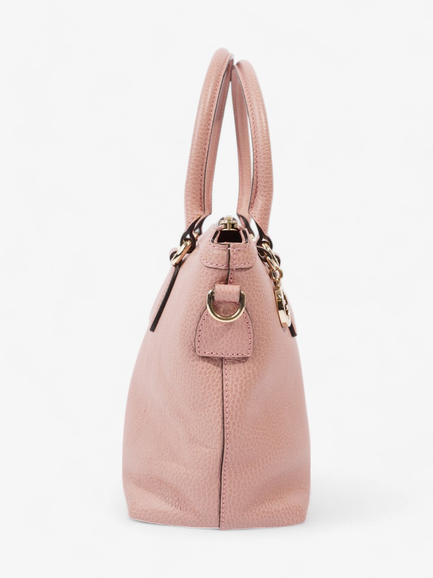 Gucci Dollar Interlocking  Pink Leather