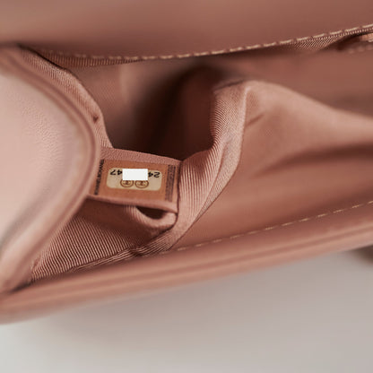 Chanel Old Medium Boy Pink
