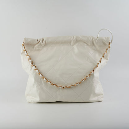 Chanel 22 Medium White