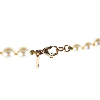 Chanel Long Pearl CC Logo Necklace Costume Jewellery
