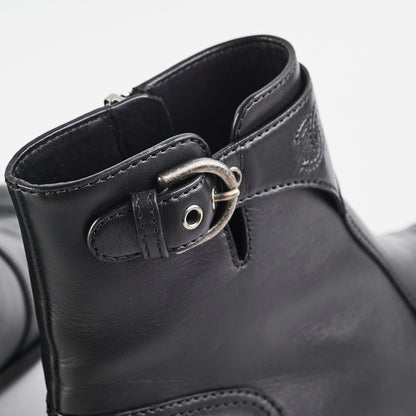 Chanel Black Lambskin Boots (Size 40)