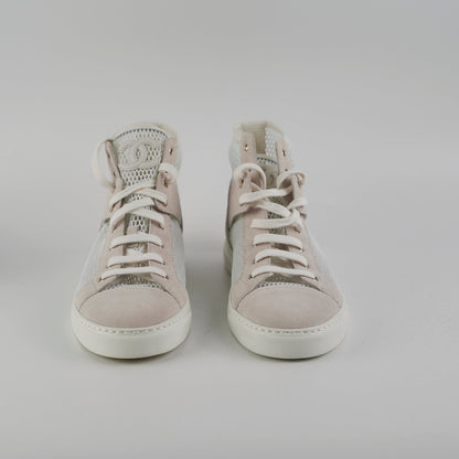 Chanel Mesh/Fabric Sneakers (Size 40.5)