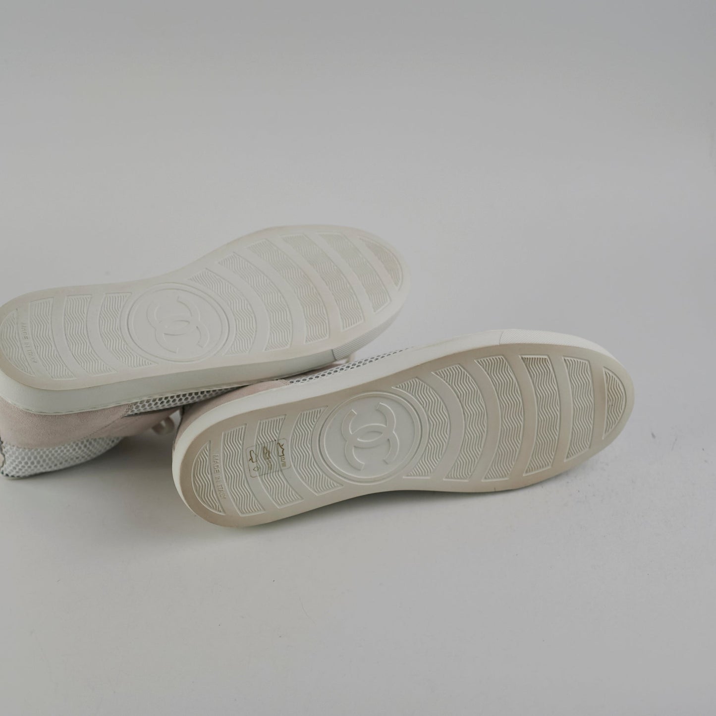 Chanel Mesh/Fabric Sneakers (Size 40.5)