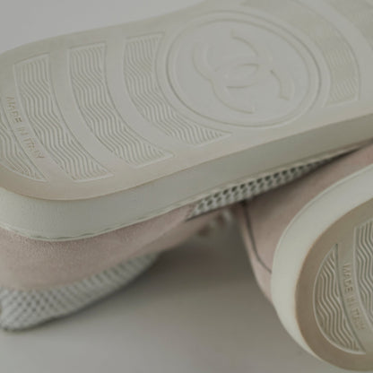 Chanel Mesh/Fabric Sneakers (Size 40.5)