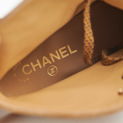 Chanel Suede Boots (Size 40)