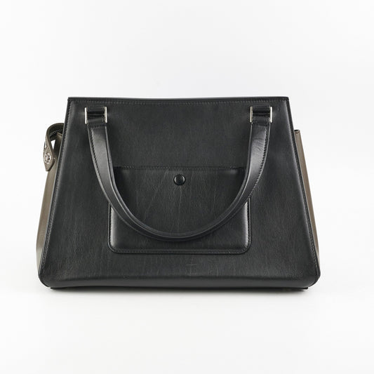 Celine Tri-colour Leather Edge Shoulder Bag