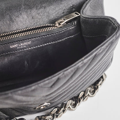 Saint Laurent College Medium Black Bag