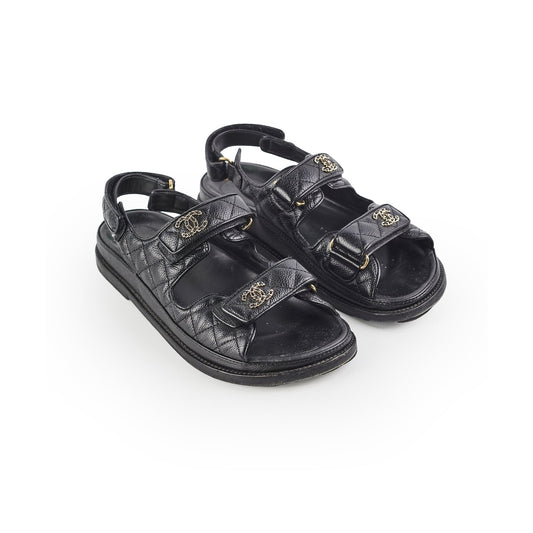 Chanel Dad Sandals Size 39