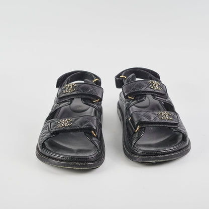 Chanel Dad Sandals Size 39