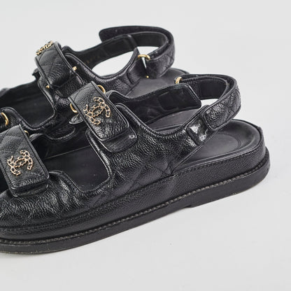 Chanel Dad Sandals Size 39