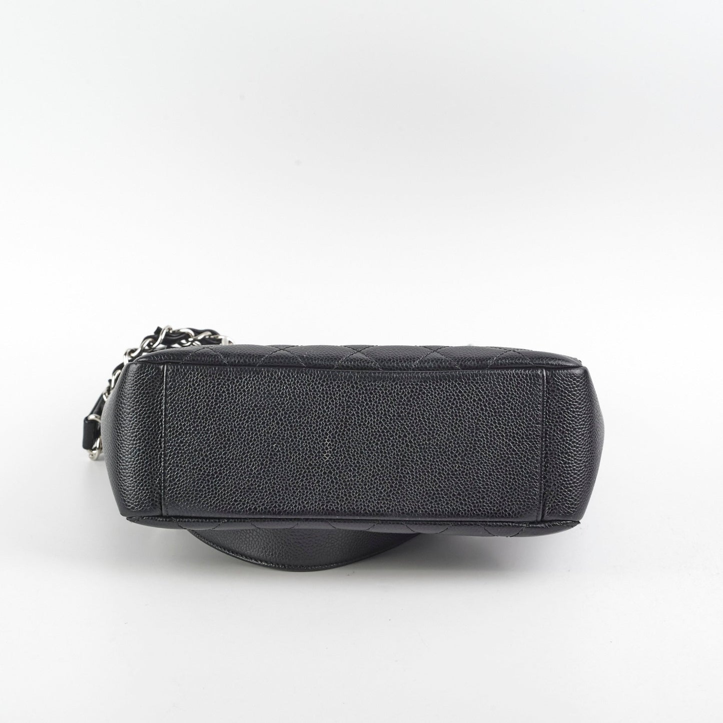 Chanel Caviar PST Petite Shopping Tote (Black)