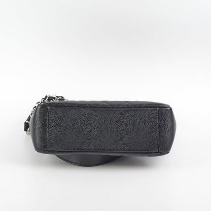 Chanel Caviar PST Petite Shopping Tote (Black)
