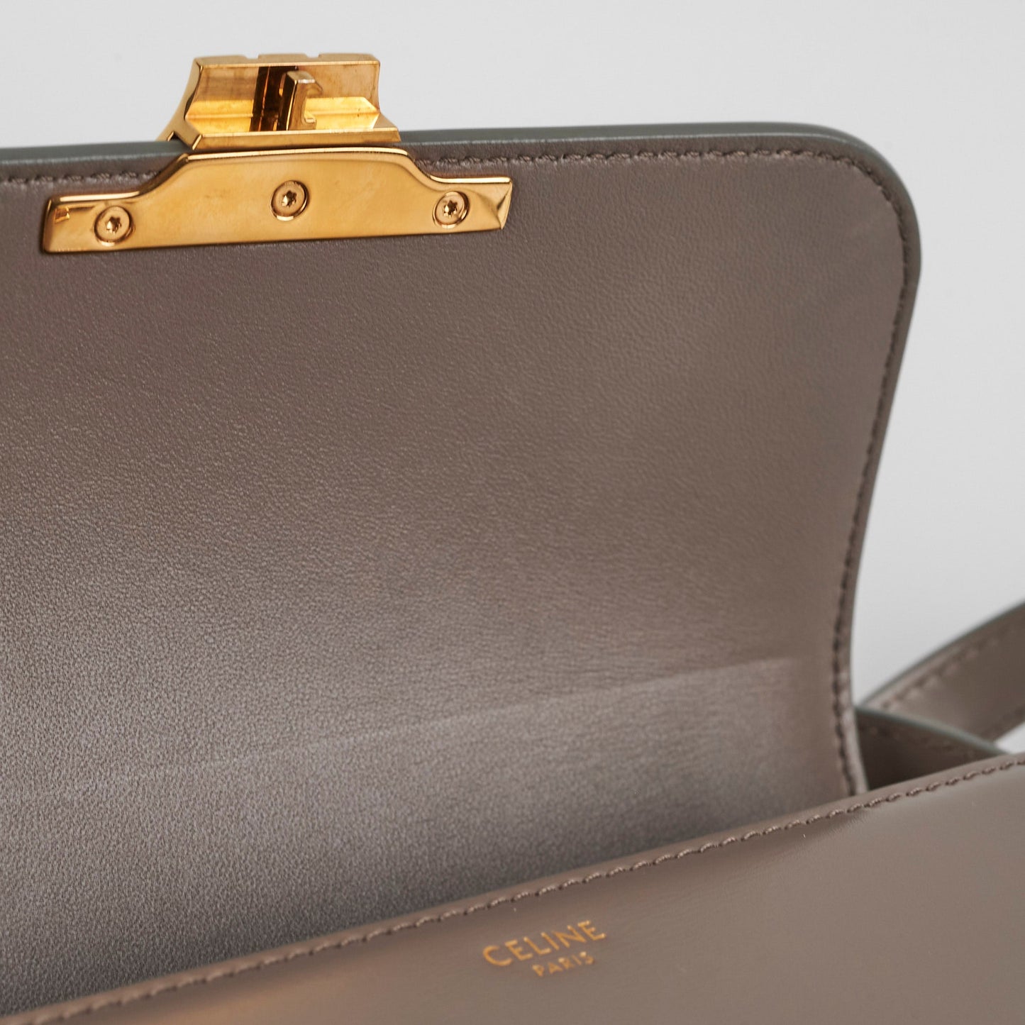 Celine Teen Triomphe Shiny Calfskin (Pebble)