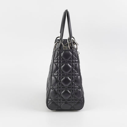 Christian Dior Medium Lady Dior Black