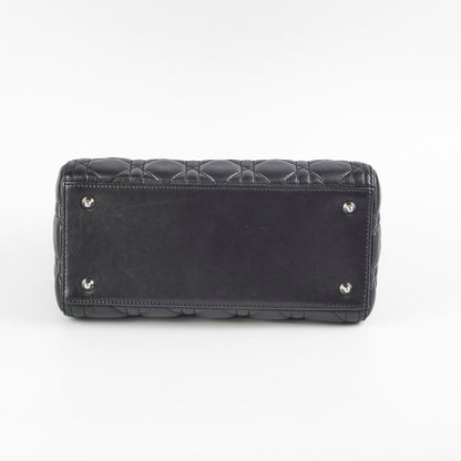 Christian Dior Medium Lady Dior Black