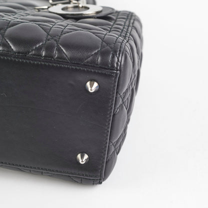 Christian Dior Medium Lady Dior Black