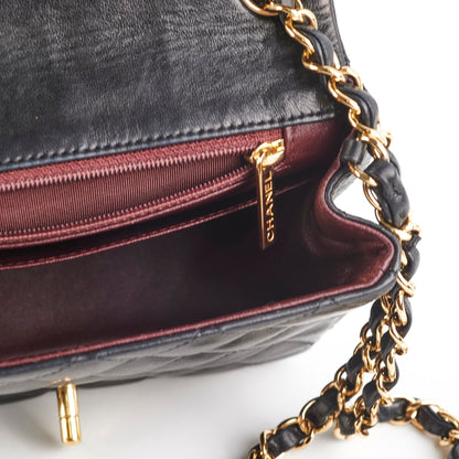Chanel Mini Square Flap Black